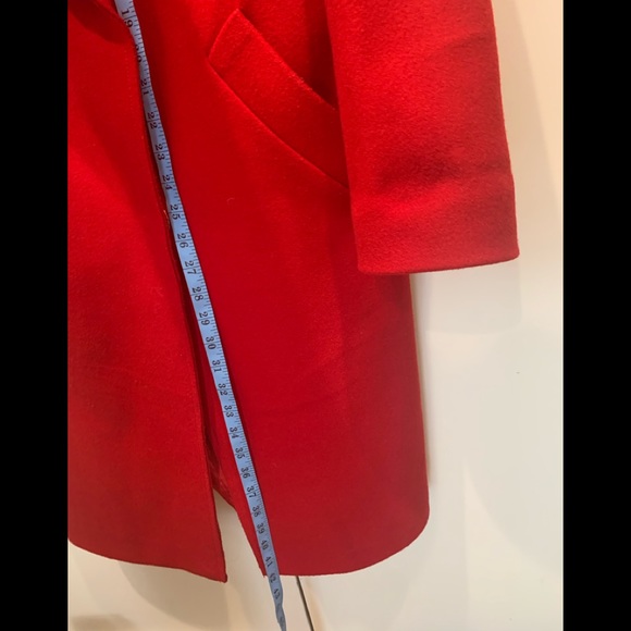 Kendal+Kylie oversized red coat - Picture 10 of 10